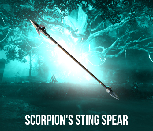 Scorpion's Sting Artifact Spear